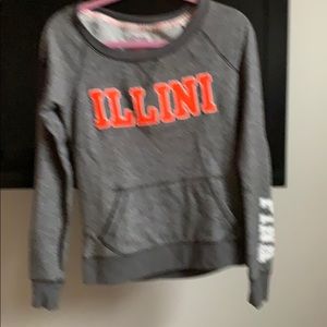 Victoria Secret Illini Sweat shirt
